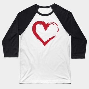 Heart Symbol Baseball T-Shirt